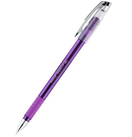 Ручка масляна Unimax Fine Point Dlx фіолетова UX-111 фото