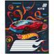 Зошит шкільний в косу лінію 12 аркушів Kite Hot Wheels HW26-235 фото 2
