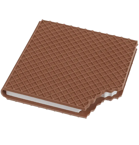 Блокнот ароматизований ZiBi Waffle 100х87 мм 80 аркушів ZB.12470-25 фото