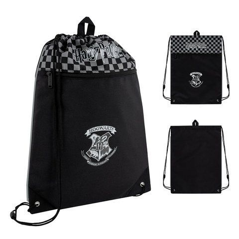 Сумка для змінного взуття Kite College Harry Potter чорна HP25-601L фото
