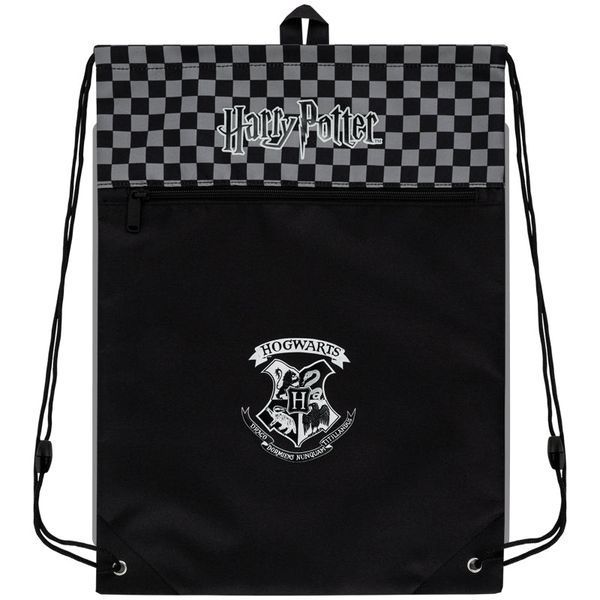 Сумка для змінного взуття Kite College Harry Potter чорна HP25-601L фото
