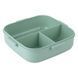 Ланч-бокс на 3 відділення з наповненням Kite 1100 мл зелений K23-186-1 фото 5