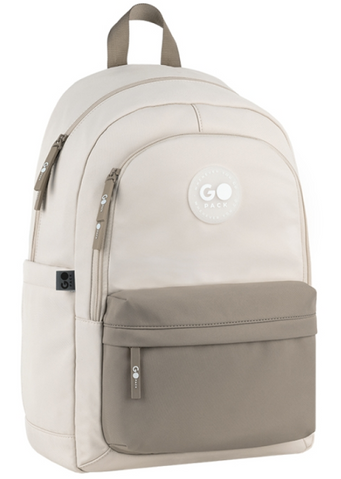 Рюкзак підлітковий, GoPack Education Teens бежевий GO26-141L-1 фото