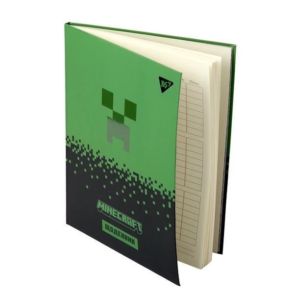 Шкільний щоденник, інтегральна обкладинка Yes Minecraft 911660 фото