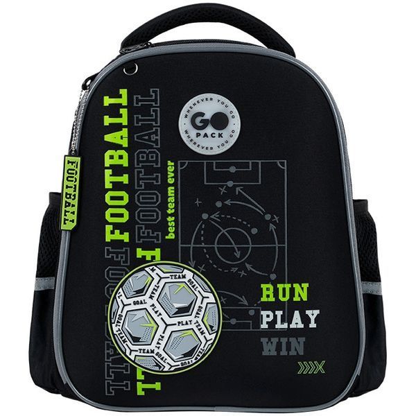 Шкільний рюкзак для хлопчика, з анатомічною спинкою, GoPack Education Football Fan GO26-165S-4 фото
