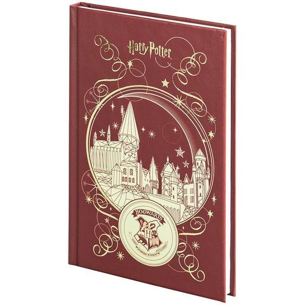 Блокнот Kite Harry Potter тверда обкладинка, А6, 80 аркушів, клітинка HP25-199 фото