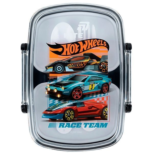Ланч-бокс дитячий пластиковий з наповненням Kite Hot Wheels 750 мл HW26-181 фото
