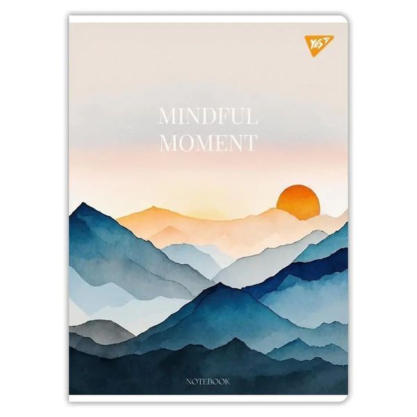 Зошит для студентів А4 в клітинку 96 аркушів Square YES Mindful moment 682007 фото