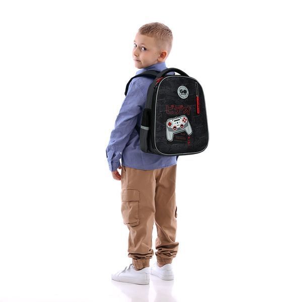 Шкільний рюкзак для хлопчика, з анатомічною спинкою, GoPack Education Play GO26-165S-6 фото