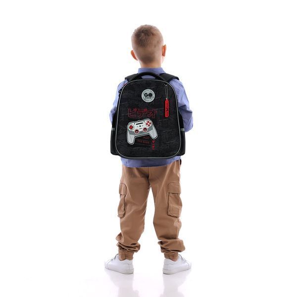 Шкільний рюкзак для хлопчика, з анатомічною спинкою, GoPack Education Play GO26-165S-6 фото