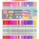 Акварельні маркери двосторонні CelloLuva Dual Brush 72 шт PP003-72 фото 3