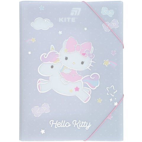 Папка на резинках А4 Kite Hello Kitty HK25-247-3 фото