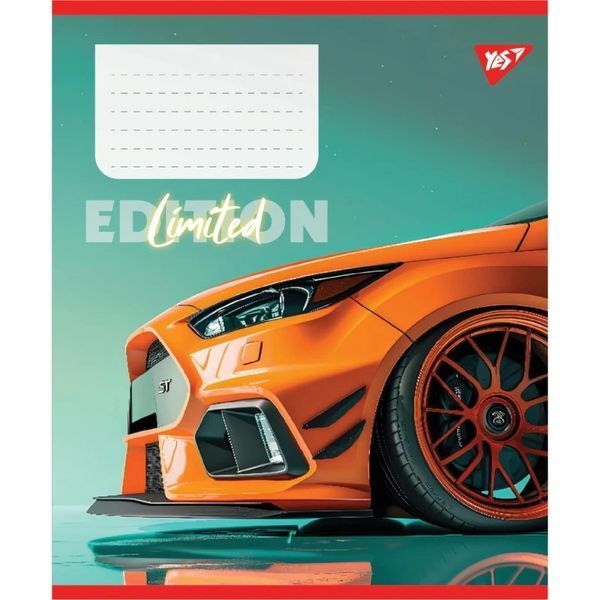 Зошит шкільний в клітинку 18 аркушів Yes, Limited edition (5 видів) 767917 фото