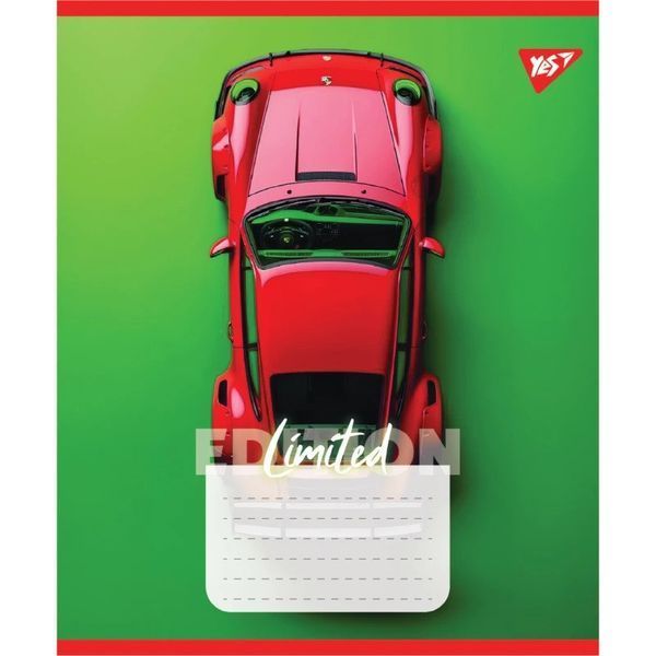 Зошит шкільний в клітинку 18 аркушів Yes, Limited edition (5 видів) 767917 фото