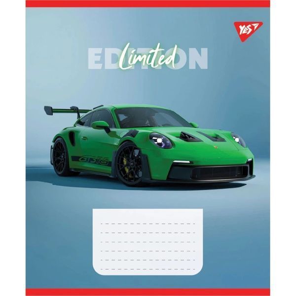 Зошит шкільний в клітинку 18 аркушів Yes, Limited edition (5 видів) 767917 фото