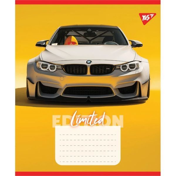 Зошит шкільний в клітинку 18 аркушів Yes, Limited edition (5 видів) 767917 фото