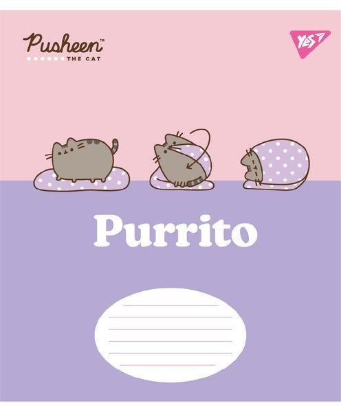 Зошит шкільний в клітинку 18 аркушів Yes, Pusheen The Cat 767615 фото Зошит шкільний в клітинку 18 аркушів Yes, Pusheen The Cat 767615 фото
