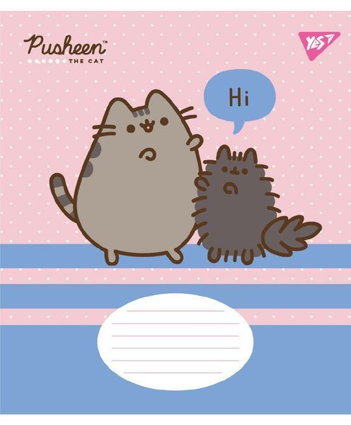 Зошит шкільний в клітинку 18 аркушів Yes, Pusheen The Cat 767615 фото Зошит шкільний в клітинку 18 аркушів Yes, Pusheen The Cat 767615 фото