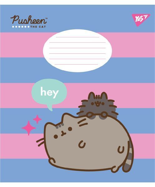 Зошит шкільний в клітинку 18 аркушів Yes, Pusheen The Cat 767615 фото Зошит шкільний в клітинку 18 аркушів Yes, Pusheen The Cat 767615 фото