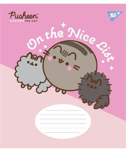 Зошит шкільний в клітинку 18 аркушів Yes, Pusheen The Cat 767615 фото Зошит шкільний в клітинку 18 аркушів Yes, Pusheen The Cat 767615 фото