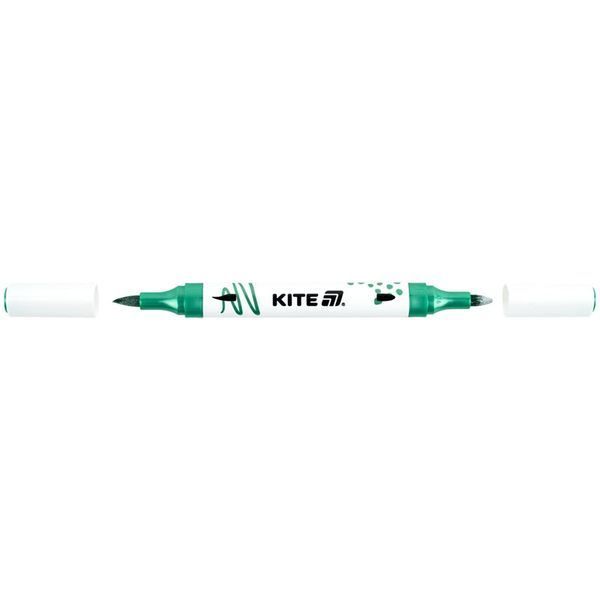 Акрилові маркери двостороннні 6 шт Kite Creative металік K-1294 фото