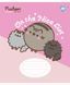 Зошит шкільний в клітинку 18 аркушів Yes, Pusheen The Cat 767615 фото 6
