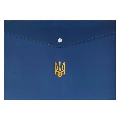 Папка-конверт на кнопці для документів А4 Buromax Герб BM.3970-03 фото