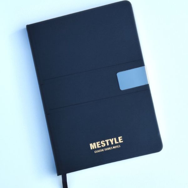 Блокнот штучна шкіра А5 100 аркушів клітинка, mestyle 904-3 фото Блокнот штучна шкіра А5 100 аркушів клітинка, mestyle 904-3 фото