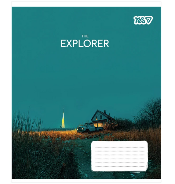 Зошит шкільний в лінію 60 аркушів Yes, The explorer 769054 фото