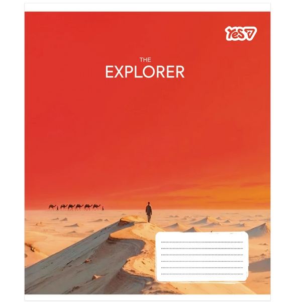 Зошит шкільний в лінію 60 аркушів Yes, The explorer 769054 фото