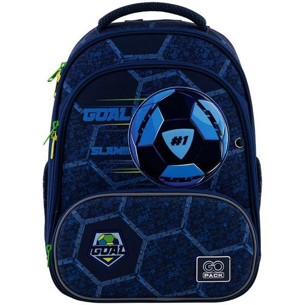 Шкільний рюкзак для хлопчика, з анатомічною спинкою, GoPack Education Goal GO25-597M-6 фото