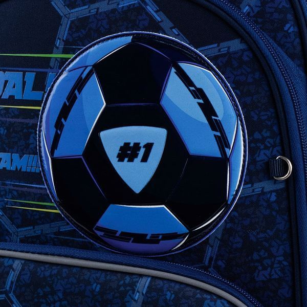 Шкільний рюкзак для хлопчика, з анатомічною спинкою, GoPack Education Goal GO25-597M-6 фото