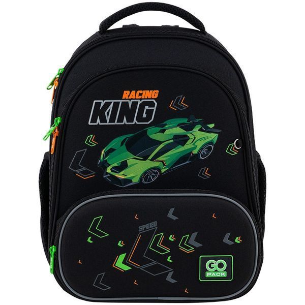 Шкільний рюкзак для хлопчика, з анатомічною спинкою, GoPack Education Rasing King GO25-597M-5 фото