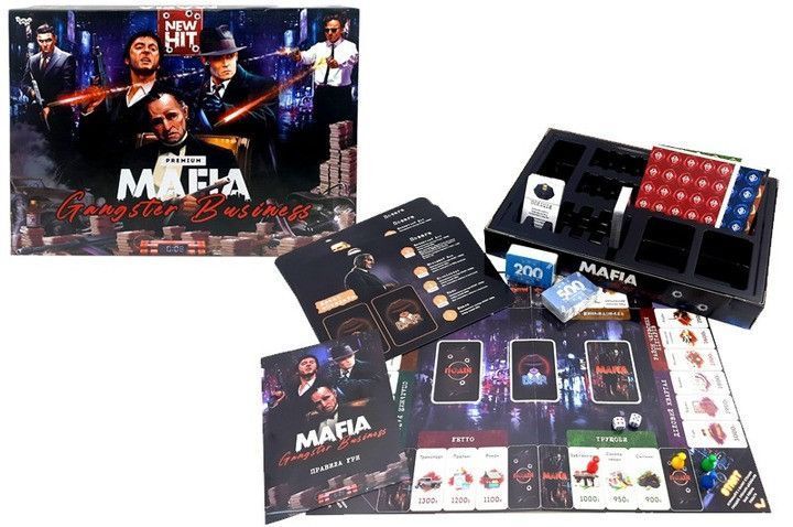 Настільна гра Mafia Gangster Business Premium, Danko Toys MAF-03-01 812625 фото Настільна гра Mafia Gangster Business Premium, Danko Toys MAF-03-01 812625 фото