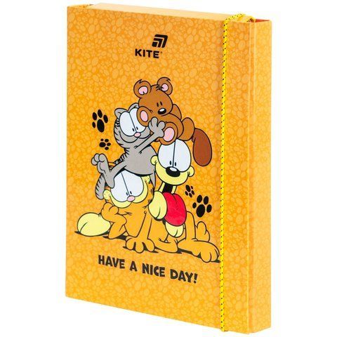 Папка для зошитів В5 на резинці Kite Garfield GF26-210 фото