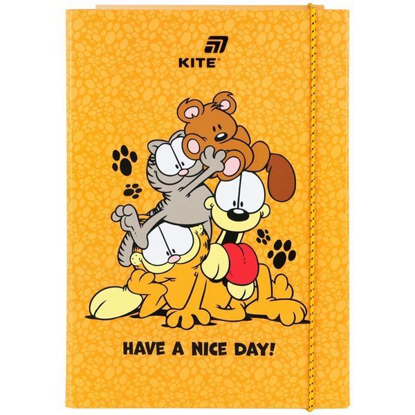 Папка для зошитів В5 на резинці Kite Garfield GF26-210 фото