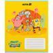 Зошит шкільний в косу лінію 12 аркушів Kite SpongeBob Губка Боб SB25-235 фото 3