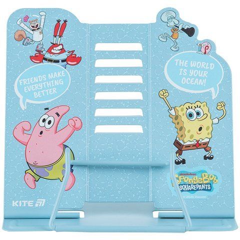 Підставка для книжок металева Kite Sponge Bob Губка Боб SB25-390 фото