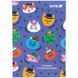 Зошит-словник для запису іноземних слів, матова ламінація Kite Cats K25-407-2 фото 1