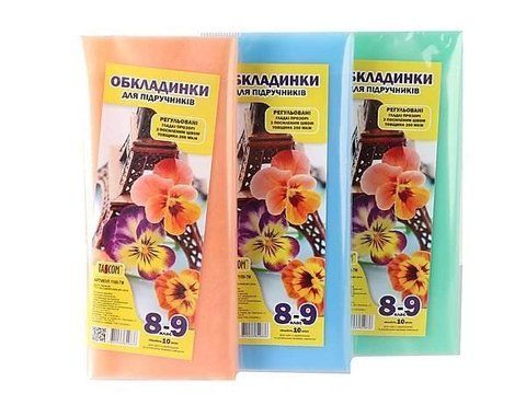 Обкладинки для підручників Tascom 8-9 клас 200 мкм, кольори в асортименті 1189 фото
