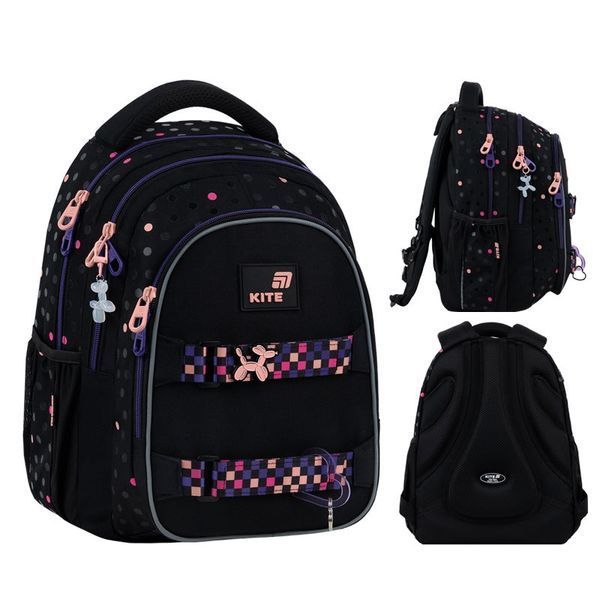 Шкільний рюкзак для дівчинки Kite Education teens Romantic Street K26-8001M-1 фото