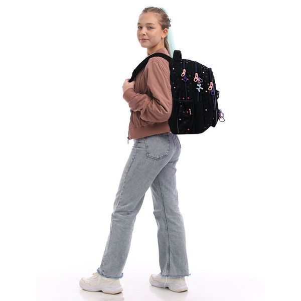 Шкільний рюкзак для дівчинки Kite Education teens Romantic Street K26-8001M-1 фото