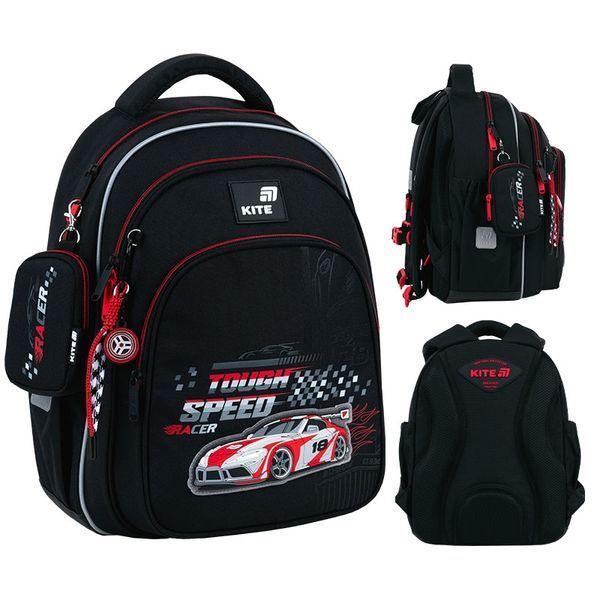 Шкільний рюкзак для хлопчика Kite Education Speed ​​Racer K26-763S-2 фото