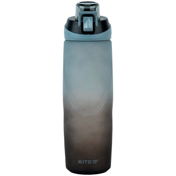 Пляшка для води Kite, 760 мл сіро-чорна K24-1200-1 фото