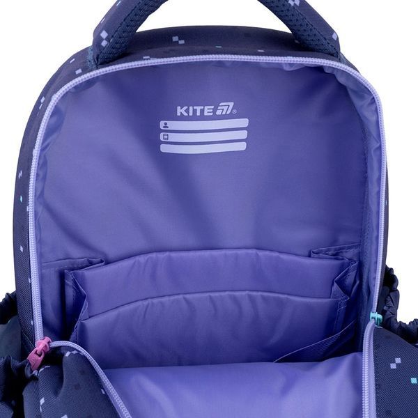 Шкільний рюкзак з ортопедичною спинкою для дівчинки Kite Education Type Love K26-763M-2 фото