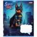 Зошит шкільний в косу лінію 12 аркушів 1 Вересня, Super Dog (5 видів) 768254 фото 1