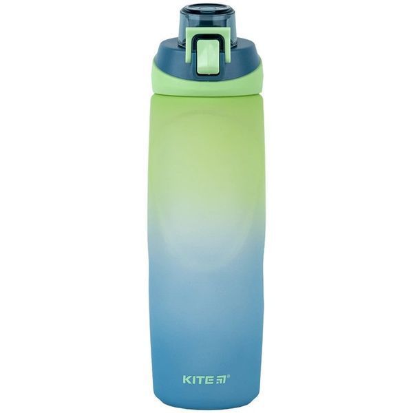 Пляшка для води Kite, 760 мл синьо-салатова K24-1200-3 фото