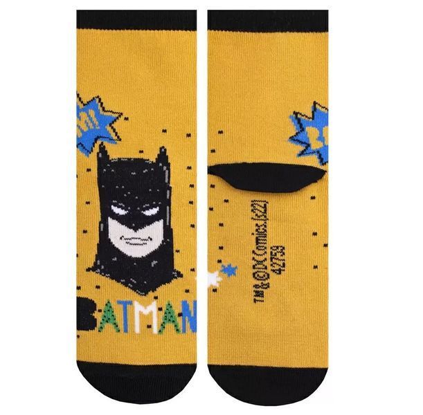 Дитячі демісезонні шкарпетки Duna Дюна 5408 2-4 роки (23-26) стопа 16-18 BATMAN 5408-18 фото