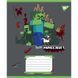 Зошит шкільний в клітинку 24 аркуша YES, Minecraft Heroes (5 видів) 767581 фото 4