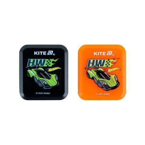 Точилка для олівців з контейнером, Kite Hot Wheels Хотвілс HW25-116 фото